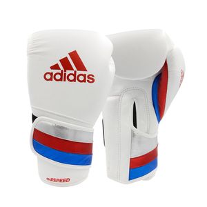 Luvas De Boxe E Kickboxing Adi-speed 501 Pro White 18 Oz