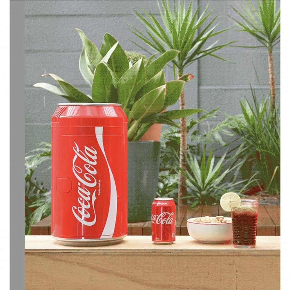 mini cooler elétrico coca cola 8 latas bivolt