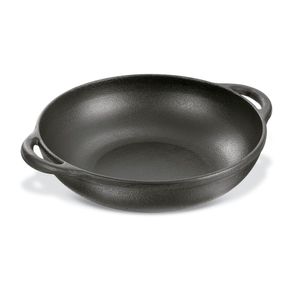 Panela Parmegiana De Ferro Fundido Sem Tampa 22 Cm