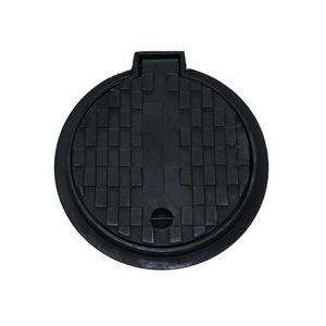 Tampa Tampão De Chão T30 Articulado De Ferro Fundido 30Cm
