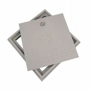 Tampa Com Aro Pp 55X55 Odem Cinza