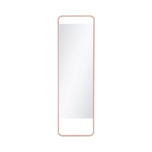 Espelho Decorativo De Chão Retangular Reto 150X43Cm Fit New In House Decor Nude