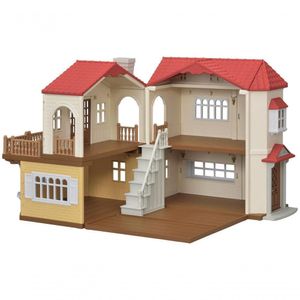 Sylvanian Families Casa Telhado Vermelho Acessórios Epoch
