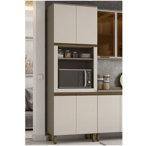 Paneleiro Torre Quente 01 Forno 71 Cm évelin Henn Duna Cristal
