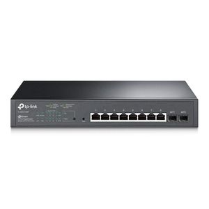 Switch Tp-link Gigabit 8 Portas Poe+ E 2 Slots Sfp Jetstream