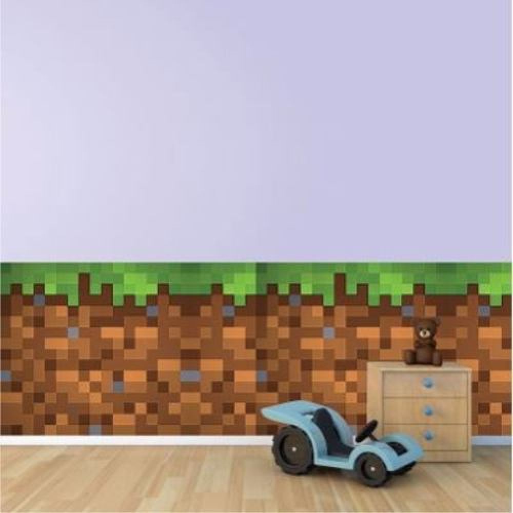 Adesivo de parede Infantil Minecraft
