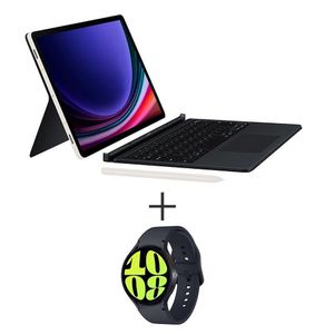 Tablet Samsung Galaxy Tab S9 Marfim + Galaxy Watch 6 Bt 44Mm Samsung Grafite