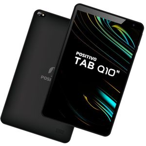 Tablet Positivo Tab Q10 2° Geração 4gb Ram 128gb Câmera 5mp E 2mp 10,1" Hd Ips Android 12 - Preto