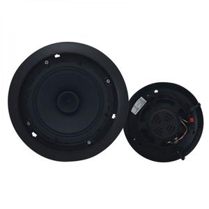 Arandela Fiamon Redonda 6 Pol Difusor 30w Rms 8 Ohms Preta