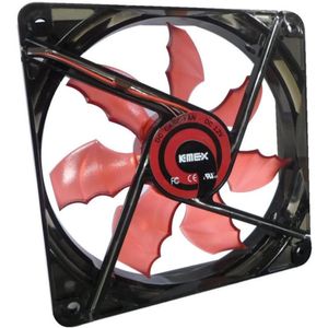 Cooler Para Gabinete K-mex Af-f1225 Vermelho