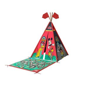 Cabana Tenda Infantil Mickey Disney Pura Magia Vermelho