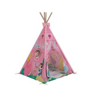 Cabana Tenda Infantil Princesas Disney Pura Magia Rosa