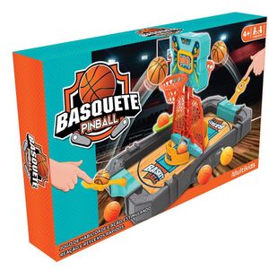 Jogo Basquete Pinball Multikids - Br2012 Cinza