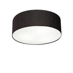 Plafon Para Dormitório Cilíndrico Sd-3005 Cúpula Preto