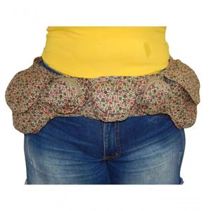 Cartucheira Pochete Feminina De Cintura Zup Cor Floral Peq.