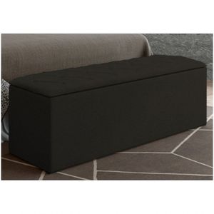 Calçadeira Baú 160 Cm Paris - Js Móveis Suede Amassado Chocolate