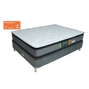 Conj (box + Colchão) Diamond Pillow Becflex. Casal 1,38 M