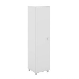 Armário Multiuso 1 Porta 2 Prateleiras Am3107 Branco