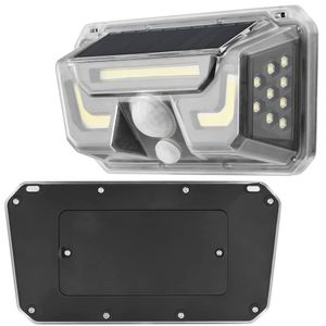 Luminaria Solar Sensor Proximidade Spot Led Branco Frio Ilum