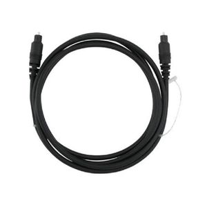 Cabo óptico Digital 1,8 Metros Audio Digital Toslink