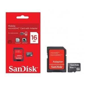 Cartão De Memória 16gb Para Asus Zenfone Go - Sandisk