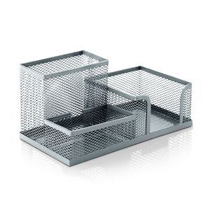 Organizador De Mesa Aramado Prata Keep Ei090