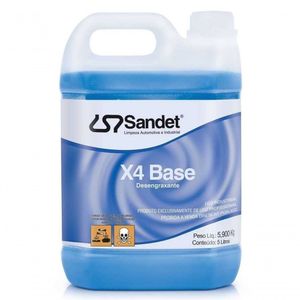 Desengraxante X4 Base 5l - Sandet Sem Variação único