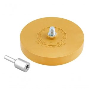 Disco Borracha C/ Adaptador 87x9mm - Indasa Sem Variação único