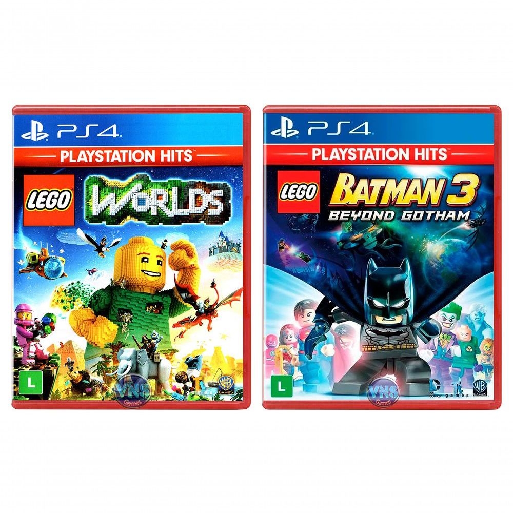 Lego City Undercover + Lego Batman 3 Beyond Gotham - Ps4 - WebContinental