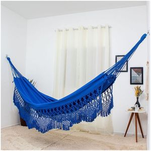 Rede De Dormir Casal Clone Azul