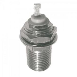 Conector F Femea Para Painel Com Rosca Generico