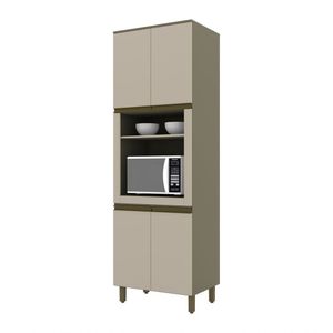 Paneleiro Torre Quente 01 Forno 71,5 Cm Connect Henn Duna Com Cristal