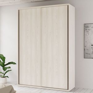 Guarda-roupa 1,60cm Vanilla 2 Portas E 3 Gavetas Internas