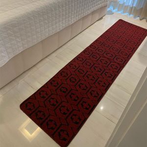 Passadeira Carpete Sala Quarto Geométrico 0,50 X 3,00 Titulos Cor Vinho