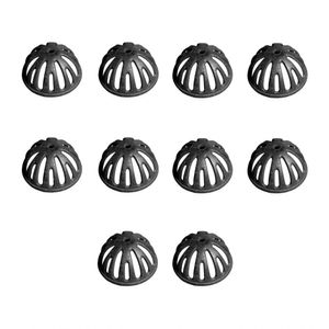 Kit 10 Ralos Semi Esférico Tipo Abacaxi 150Mm Diâmetro 6 Pol