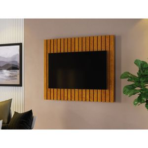 Painel Para Tv Até 42 Polegadas Ravena Ripado Naturale
