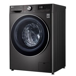 Lavadora E Secadora Smart Lg 13 Kg Aço Escovado Preto 110V Cv9013Ec4