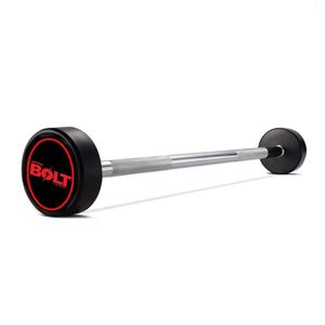 Barra Montada Reta Rubber Lightning Bolt 35Kg