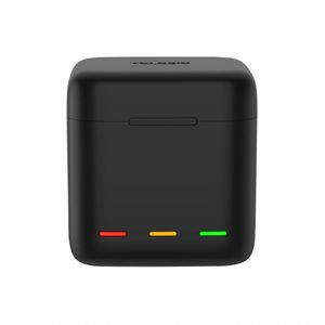 Carregador Triplo Preto para GoPro 9, 10 e 11 Black - Telesin