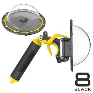 Dome 6' com Caixa Estanque + Bastão + Gatilho GoPro 8 - Telesin