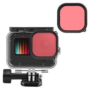 Filtro Mergulho Vermelho Claro para GoPro 9, 10 e 11 Black