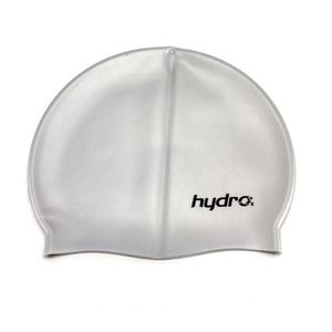Touca de Natação Silicone Adulto Hydro Prata