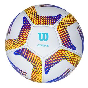 Bola De Futebol De Campo Tcorre 5 Wilson Cor Azul/Amarelo