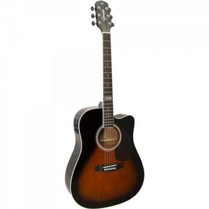 Violao Grand Auditorium Cutaway Gsf-3 Ceq Tdw Translucent Da