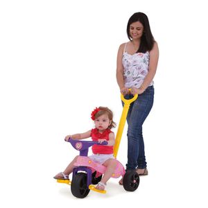 Triciclo Infantil Fofinha Com Empurrador