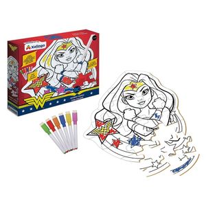Quebra-cabeça Para Colorir Mulher Maravilha Quebra-cabeça Colorir Mulher Maravilha