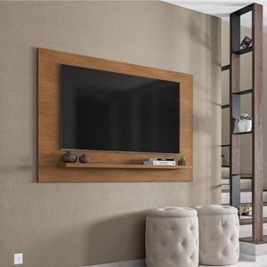 Painel Safira Sala Para Tv Até 60 Polegadas Cedro Cedro