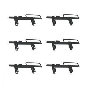Kit 6 Trincos Cavalo Com Alça Portão Porteira Em Aço 370Mm