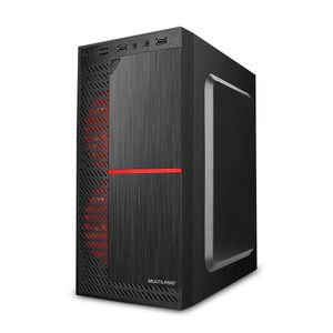 Gabinete Gamer Micro Atx Com 2 Coolers Multilaser - Ga206
