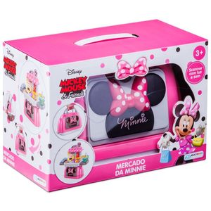 Maleta 3 Em 1 Mercado Da Minnie Com Som E Acessórios Br1570